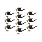 10 X Lever Door Lock Entry Keyed Cylinder Wave Handle With Keys Oil-rub Bronz... New. Price: $218.66.