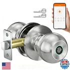 Euerte Smart Fingerprint Door Knob, Biometric Lock With App New. Price: $51.33.
