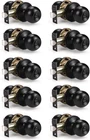 Knobwell 10 Pack Matte Black Privacy Door Knob, Interior Bedroom Bathroom New. Price: $83.38.