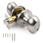 Knobwell 1 Pack Brushed Nickel Closet Door With Oval Style Knob, Interio... New. Price: $22.17.