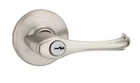 Kwikset Dorian Lever - Keyed Satin Nickel 405DNL 15 Open. Price: $19.99.