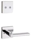 Kwikset 973HFLSQTV1 Halifax Lever Non-turning Dummy Interior Pack Chrome New. Price: $54.06.