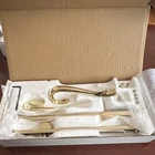 Ashland Hardware Systems W5208B-KPV1 Brass Polished Entry Door Lock Set Gold Open. Price: $34.00.