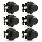 Orger Black Door Knobs Interior, Zinc-alloy Matte With Lock, ... New. Price: $123.99.