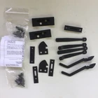 Acorn Black Forged Iron Rim Latch Set Parts Lot New. Price: $29.95.