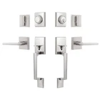 Double Front Door With Lever, Satin Nickel Dummy He... New. Price: $35.07.