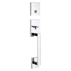 Kwikset 818SCE Lip 26 Smt San Clemente Entry Handleset One Side (exterior Only) New. Price: $113.05.