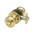Copper Creek Polished Brass Door Knobs - Round Colonial With Privacy Loc... New. Price: $15.94.