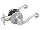 Designers Impressions Livingston Satin Nickel Passage Door Lever Knob New. Price: $13.99.