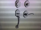 Kwikset Handleset With Austin Lever - Deadbolt Keyed One Side 800AUHXAUL 15 Smt New. Price: $149.95.