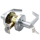 Hisafe 70MM Commercial Door Handle Latch, Satin Chrome-keyed Entry New. Price: $116.99.