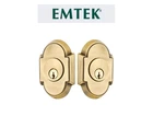 Emtek 8366US7 #8 Style Double Cylinder Deadbolt, French Antique Finish New. Price: $56.70.