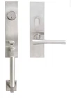 Inox Ny Handleset, Tubular, Stratus Lever Entry, 2-3/8 Inch Backset, Right Open. Price: $75.00.