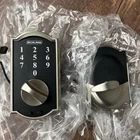 Schlage Keyless Touchscreen Deadbolt - Satin Nickel BE375 V Cam 619 Read Open. Price: $59.00.