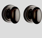 Baldwin Reserve Ellipse Passage Door Knob Set Lifetime Satin Brass 044 Open Box. Price: $109.99.