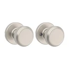 Kwikset Maven Satin Nickel Hall/closet Round Door Knob Open. Price: $12.99.