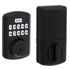 Black Matte Kwikset Powerbolt 250 Smartkey Security Keypad Door Lock New. Price: $55.99.
