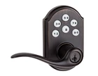 Kwikset Smartcode Electronic Tustin Lever, Venetian Bronze 912TNL Trl Zw 11P Open. Price: $63.99.