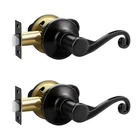 Passage Door Handle, Non-locking For Hallway Closet, Interior Lever With Mo... New. Price: $44.32.