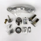 Kwikset 687DALIP-5S.DS Dakota Single Cylinder Handleset Satin Nickel See Photos Used. Price: $30.00.