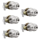 Knobonly 5 Pack Privacy Door Knobs Satin Nickel, Keyless Interior For New. Price: $61.77.