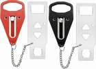 2-PACK Portable Privacy Lock For Travel, Hotel Safety Gadget- Home Security Door New. Price: $15.26.