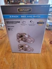 Defiant Brandywine Bed Bath Door Knob Combo Pack Stainless Steel 2 New. Price: $20.00.