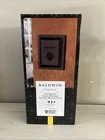 Baldwin Torrey Pines Deadbolt Door Lock Smartkey Venetian Bronze 93800-017 New. Price: $39.00.