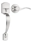 Tinewa Camelot Lower Half Handleset, Left Lever, Brushed Nickel. Price: $43.80.