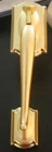 Schlage F60 CAM608 Camelot Georgetown Entrance Handleset Bright Brass New. Price: $85.75.