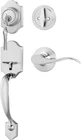 Goldenwarm Front Door Handle Deadbolt Set, Brushed Nickel Lock New. Price: $84.79.