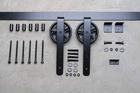 Delaney BD508 Black 5000 Series 96" Wagon Wheel Barn Door Hardware New. Price: $267.00.