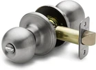 Copper Creek Privacy Knob Satin Stainless BK2030SS Ansi Grade Door Lock (4-3) New. Price: $5.39.