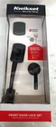 Kwikset Henley Single Cylinder Front Door Handleset Lock Set, Black, 96870-172 Open. Price: $49.95.