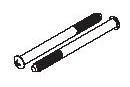 Kwikset 81248 Thick Door Conversion Screw Pack For The 980. Price: $23.12.
