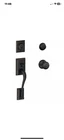 Schlage F62ADD716GEO Addison Double Cylinder Handleset With Georgian Interior K New. Price: $149.99.