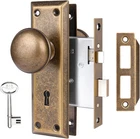Toptotoo Lock Set For Interior Door, MORTISE(1 Pack), Vintage Brass New. Price: $40.13.