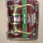 Kwikset Polished Brass Dorian Passage Door Lever (knob) 200DNL 3 Cp Ksp - New. Price: $14.99.