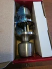 Super Tough Kar-kob Brushed Silver Steel Entry Door Lock Set With Hardware Used. Price: $10.00.