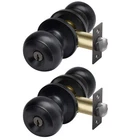 Entry Door Knob With Lock And Key, Keyed Different, Exterior Sets F... New. Price: $26.48.
