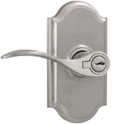 Weslock L1740UNUNSL23 Bordeau Lever, Satin Nickel Left-handed Keylock Entry New. Price: $99.99.