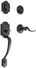 Amazon Handleset With Shelby Lever - Single Cylinder Matte Black New. Price: $35.95.