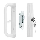 House Guard White Patio Door Handle Set With Cylinder Lock,suitable For Repla... New. Price: $57.81.