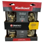 Kwikset Signature Smartkey Deadbolt Knob Combo Pack Polished Brass 991J 3 Smt New. Price: $35.59.
