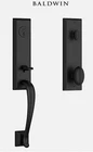 Baldwin EEDELXROUSBE190 - Keyed Entry Handleset Open. Price: $135.00.