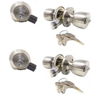 Keck Locks Mobile Home Stainless Steel Exterior Door And Deadbolt Set (2 Pa New. Price: $69.95.