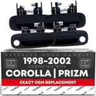 Toyota Corolla Door Handle Set 4 Pcs Textured Black Compatible 1998-2002 Oem 692 New. Price: $62.70.