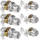 Exterior Door Lock Set, Single Cylinder Deadbolt And Knob Fron... New. Price: $58.90.