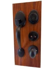 Toledo Iron Black Front Entry Door Handleset & Single Cylinder Deadbolt E14-50 Open. Price: $49.99.