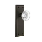 Grandeur Fifth Avenue Plate W/ Bordeaux Crystal Knob Doubledummy Timeless Bronze New. Price: $20.00.